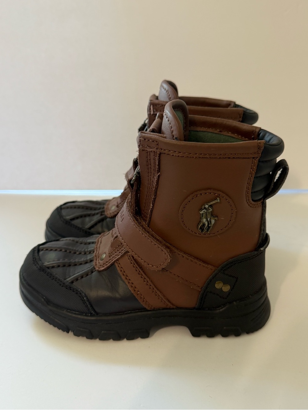 Polo Ralph Lauren Toddler Boy Boots Size: 11